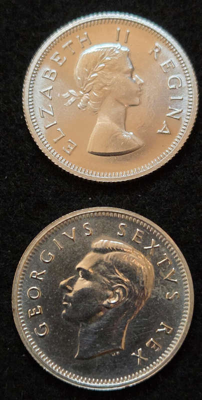 1952 & 60 Proof 6d - Stunning coins!