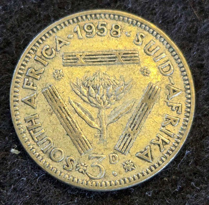 1958 - 3 Pence