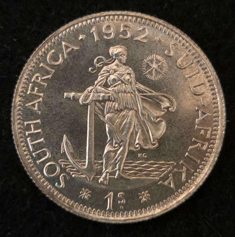 1952 Proof 1 Shilling
