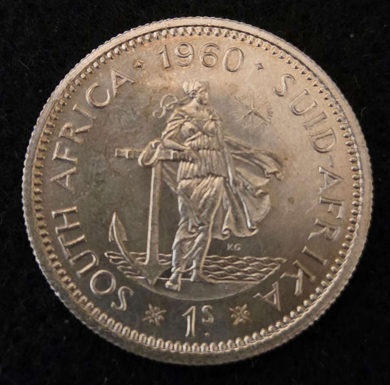 1960 Unc 1 Shilling
