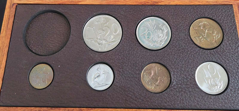 1976 Partial Proof Set (excl silver R1)