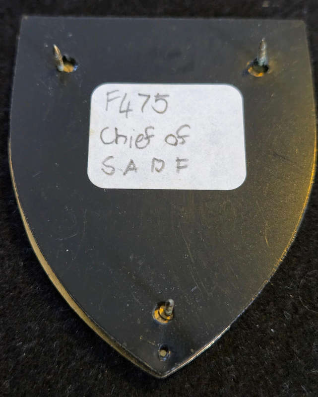 SADF Chief of Army shoulder flash.