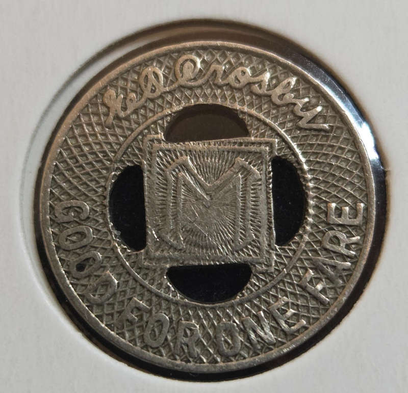 Token - Minneapolis Transport Token