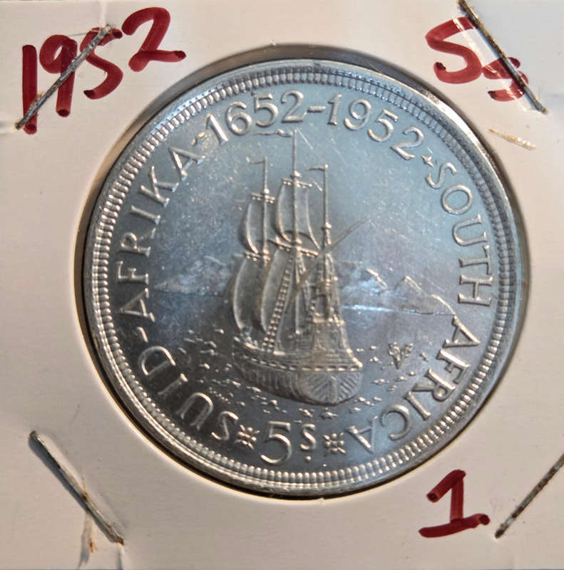 5 Shilling 1952 (1 of 5)