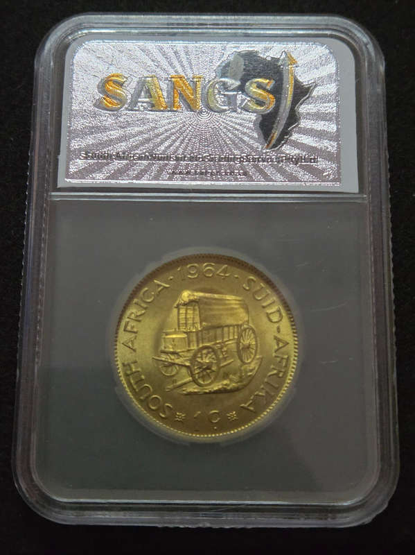 Graded 1964 - 1 cent