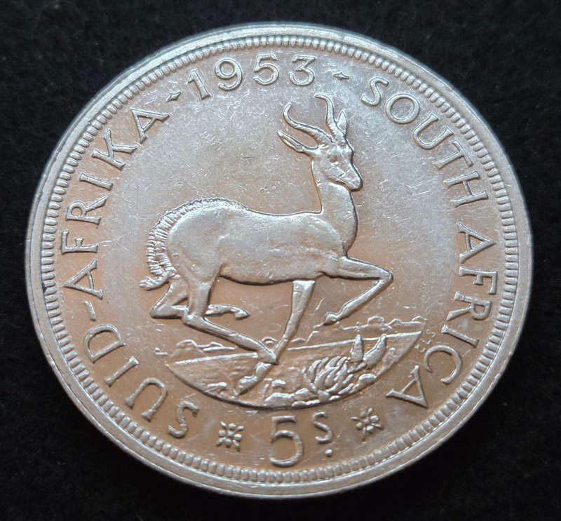 5 Shilling - 1953 (1 of 3)