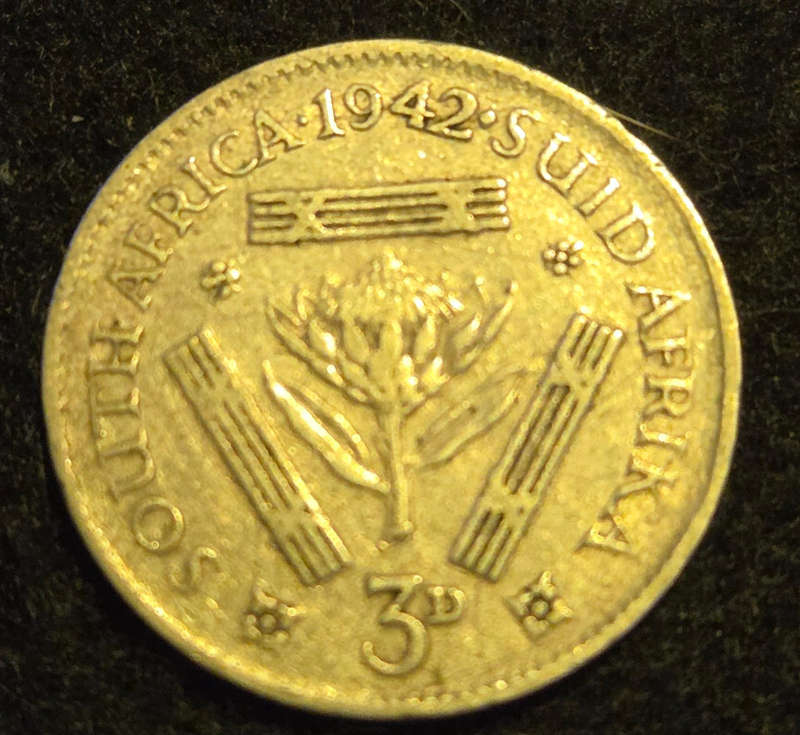 1942 - 3 Pence (lot 3 of 3)