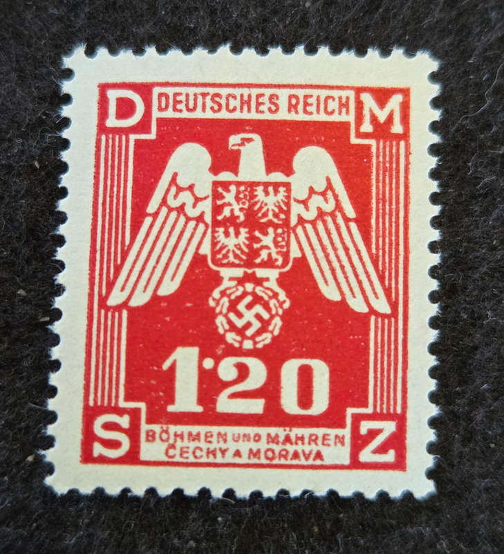 WW2 Era Bohemia Stamp