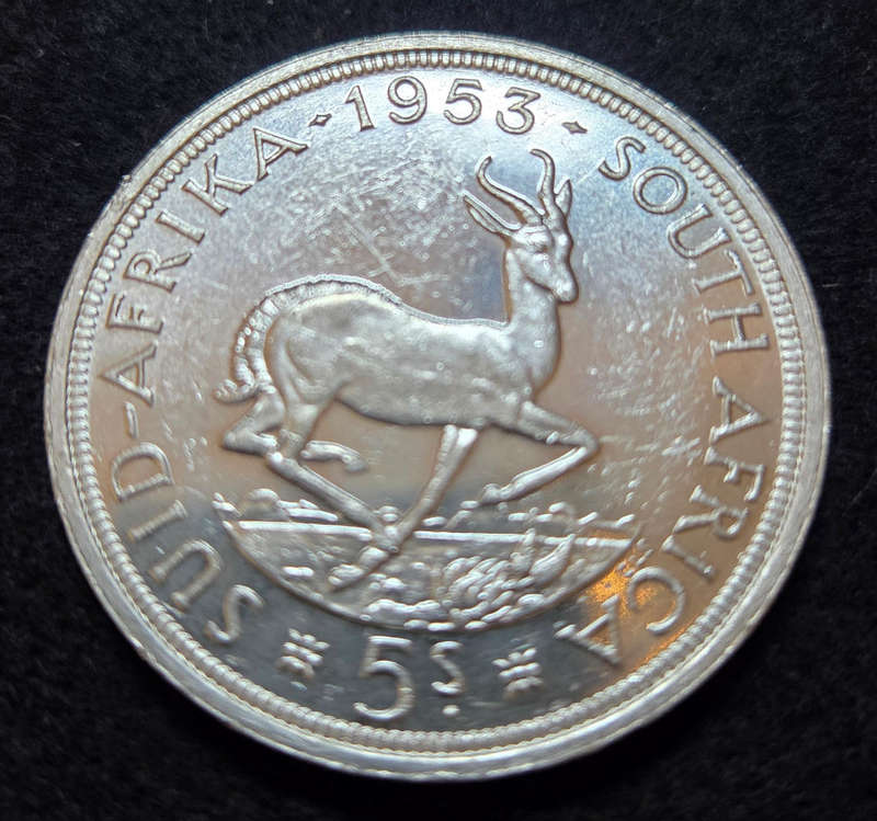 5 Shilling 1953