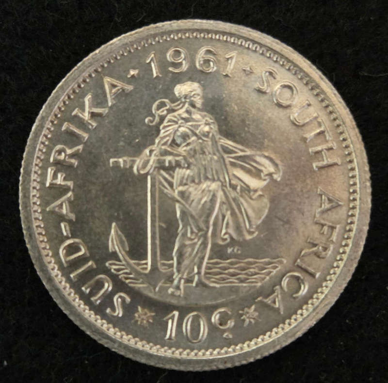 1961 Unc 10c