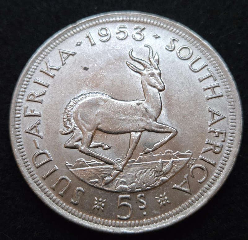5 Shilling - 1953 (3 of 3)