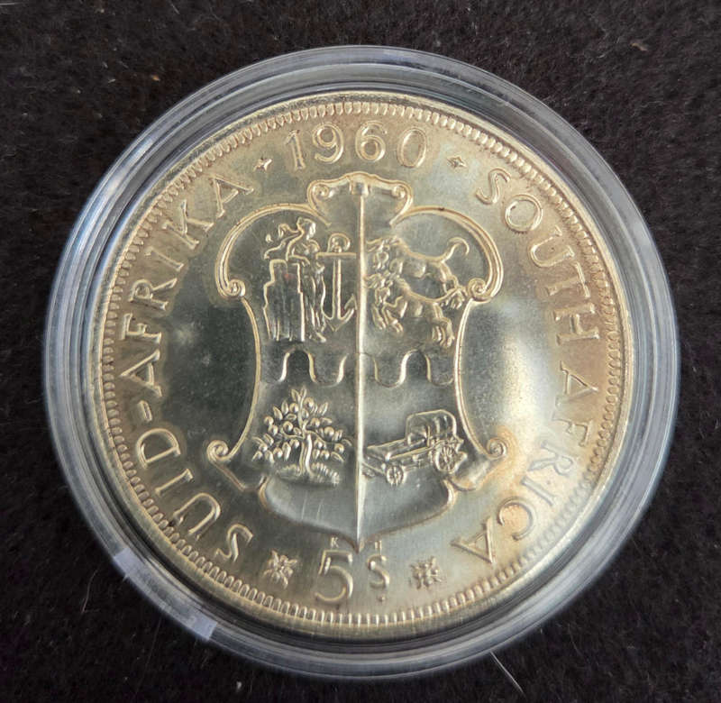 1960 Proof 5 Shillings