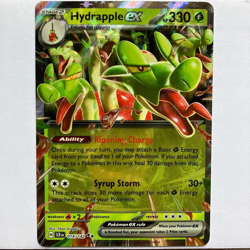 Pokemon Trading Card Game - Hydrapple Ex - 014 / 142 - Holo - Stellar Crown