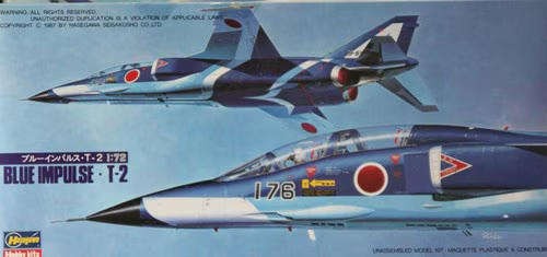 Hasegawa Model, Blue Impulse T-2 No. 706  1:72 Scale