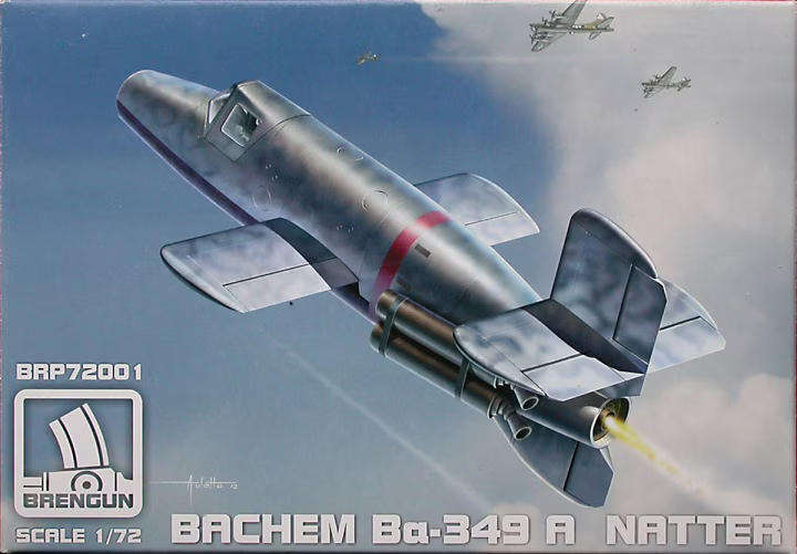 Brengun Model, Bachem Ba-349A Natter No. BRP72001 | 1:72