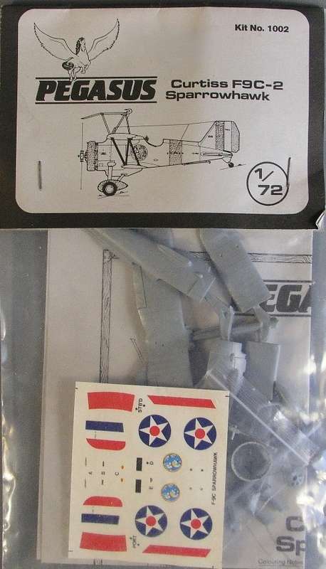 Pegasus Model, Curtiss F9C-2 Sparrowhawk  | No. 1002 | 1:72 Scale