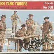 Italeri Model, British / Commonwealth Tank Troops