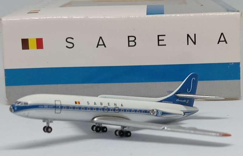 500 Inflight, Sabena, SE-210 Caravelle, IF5210001, Reg.OO-SRB, 1,500 Scale