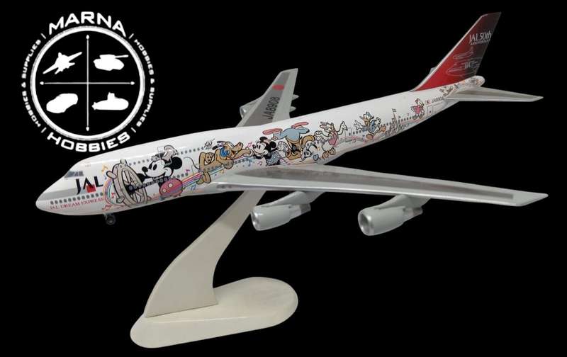 Japan Airliner,  JAL Boeing 747 Dream express Friends JA8908 1/400 scale model (No Box)