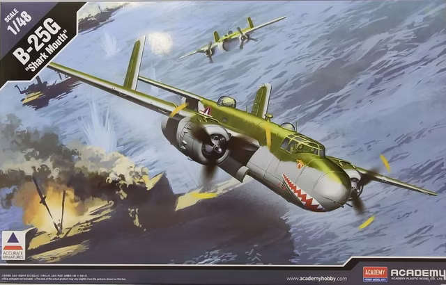 Academy Model, B-25G "Shark Mouth" No. 12290 | 1:48