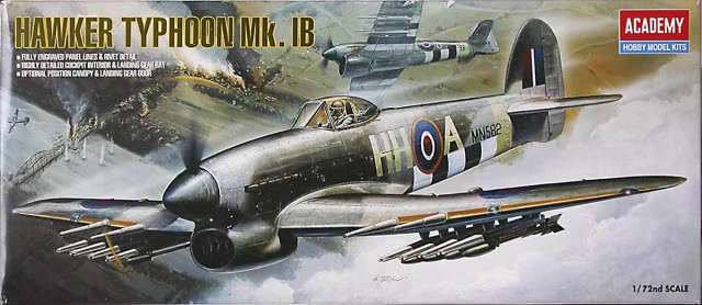 Academy Model, Hawker Typhoon Mk.IB No. 1664 | 1:72