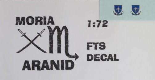 ACD Decals, SAAF FTS Badge, ACD-57A, Decals, 1/72 Scale