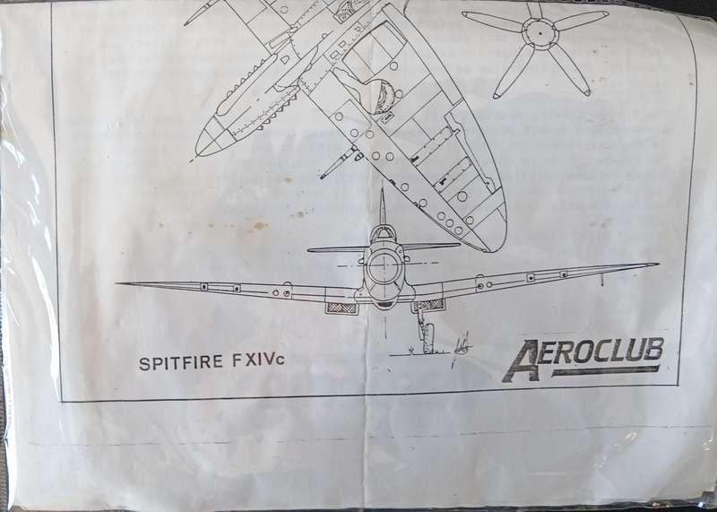 Aeroclub Models, Spitfire F XIVc - 1/72 Scale Conversion Kit
