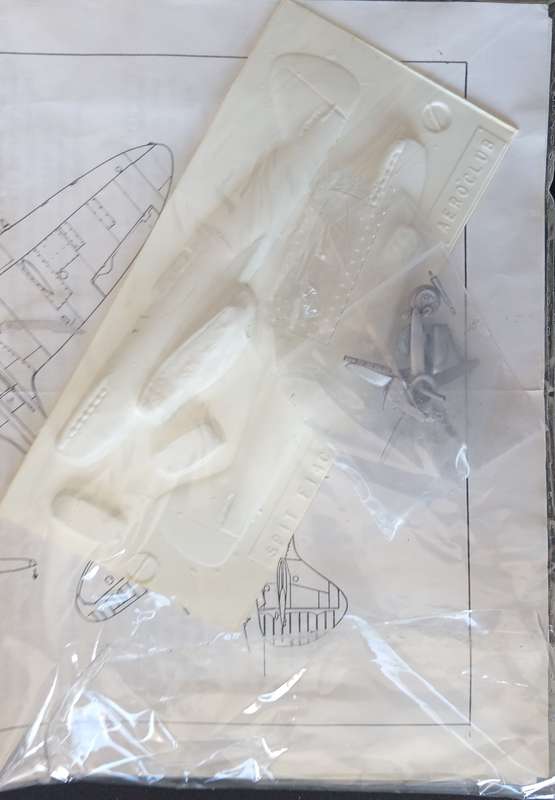 Aeroclub Models, Spitfire F XIVc - 1/72 Scale Conversion Kit