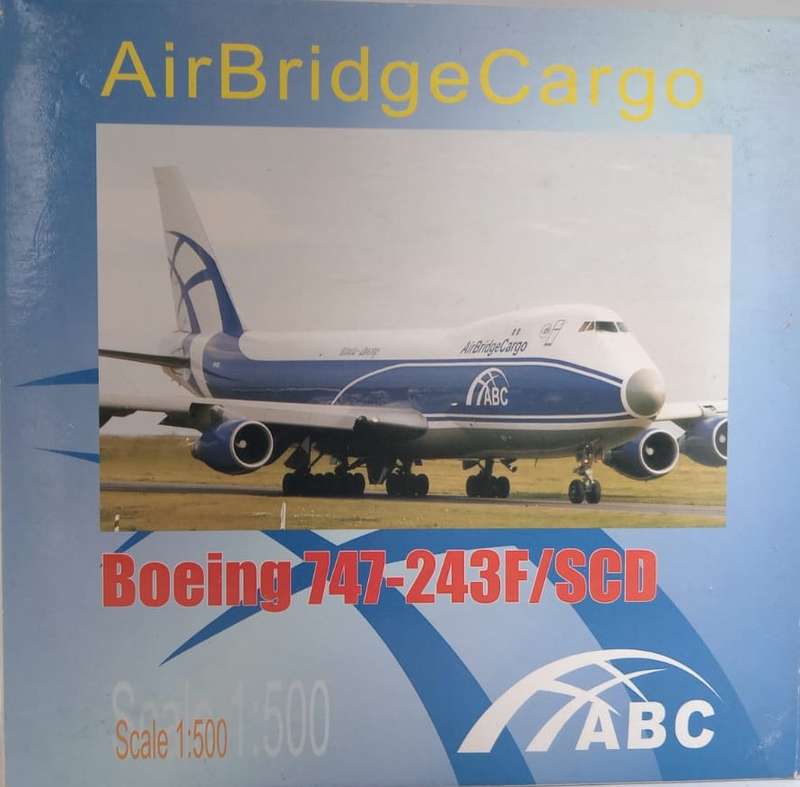 AirBridge Cargo Boeing 747-243F/SCD 1/500 Scale VP-BIA