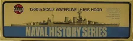 Airfix, H.M.S. Hood No. 02701-2  11200 Scale (IN BAG)