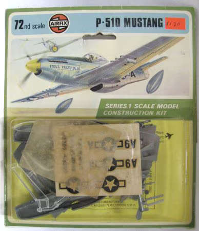 Airfix, P-51D Mustang No. 01018-4 | 1:72 Scale