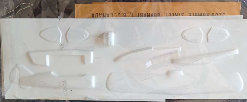 Airframe, Yokosuka E14Y Vacuum Kit 1/72 Scale In Bag