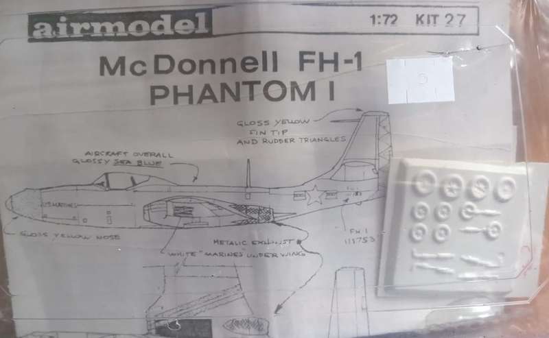 Airmodel, McDonnell FH-1 Phantom I Kit 27 Conversion Kits 1:72 Scale
