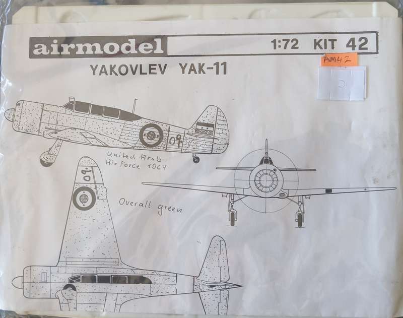 Airmodel Yakovlev Yak-11 Conversion Kit No. 42 | 1:72 NO CANOPY