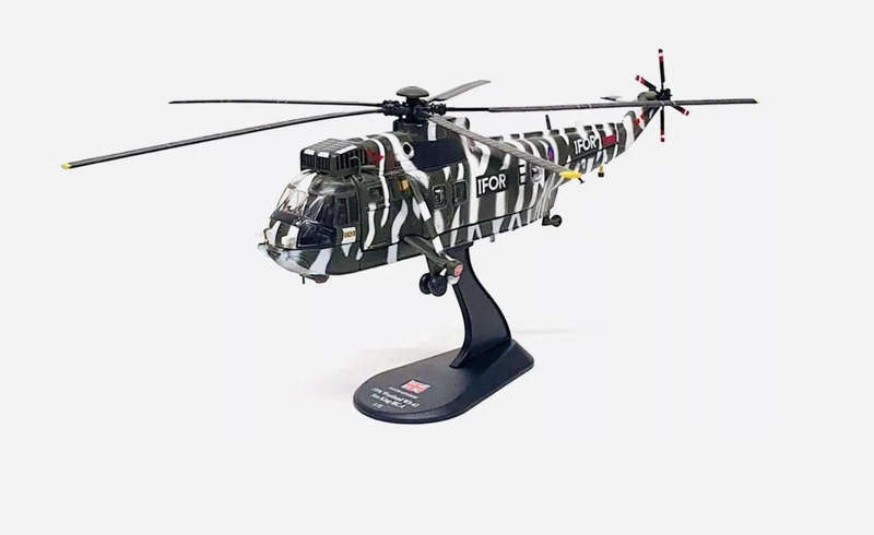 AmerCom Model, 1996 Westland WS-61 Sea King HC4 Diecast 1/72 NO BOX