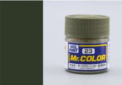 Mr. Color, C023 Semi-Gloss Dark Green 2