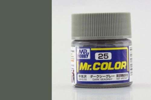 Mr. Color, C025 Semi-Gloss Dark Seagray
