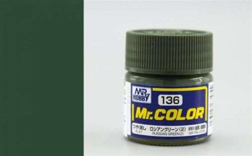 Mr.Color - C136 Russian Green 2 (Flat) (10ml)