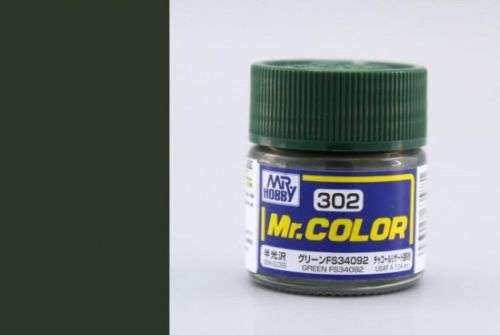 Mr.Color - C302 FS34092 Green (Semi-Gloss) (10ml)