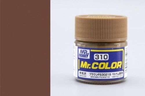 Mr Color, C310 FS30219 Brown (Semi-Gloss) (10ml)