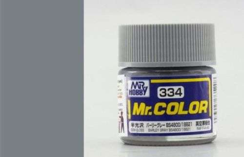 Mr. Color - C334 Barley Grey BS4800/18B21 (Semi-Gloss) (10ml)