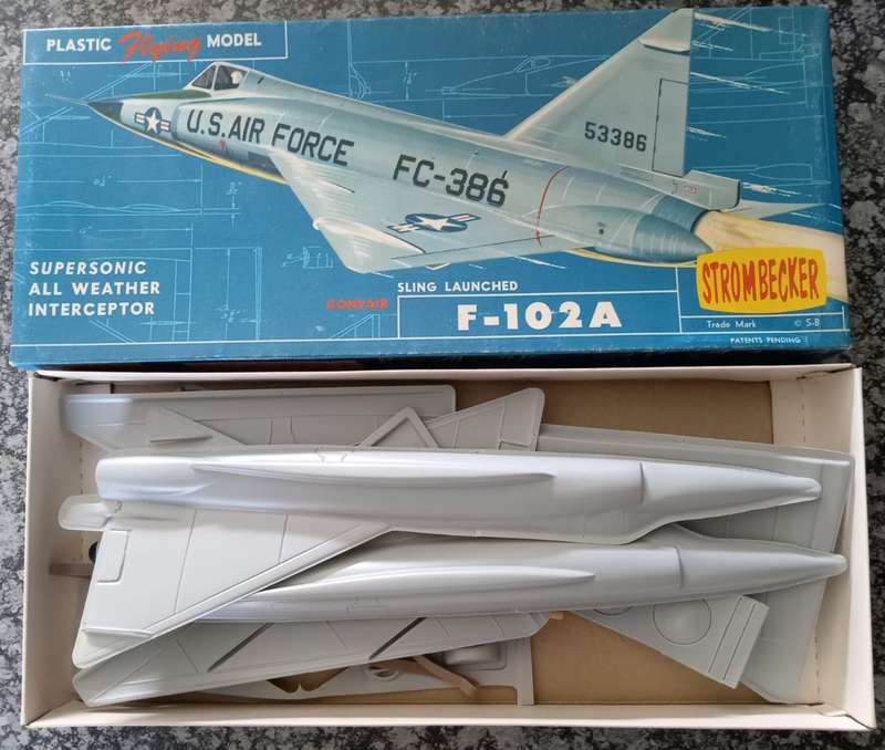 Convair F-102A - Sling Launched