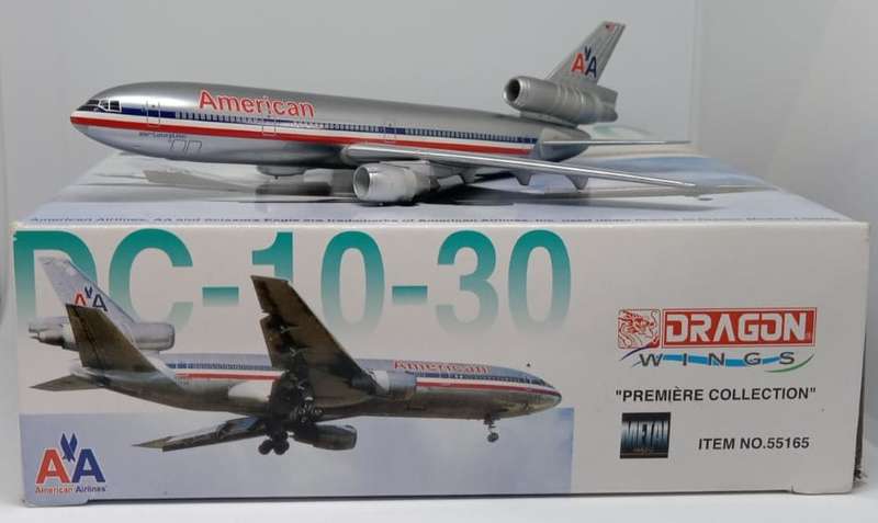 Dragon Wings,  American Airlines DC-10-30 Chrome! N137AA, 55165