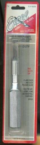 Excel Tools, Heavy Duty Hobby Knife w/#6 Blade [EXL16006]