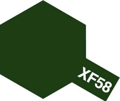 Tamiya, XF-58 Olive Green Enamel (10ml)