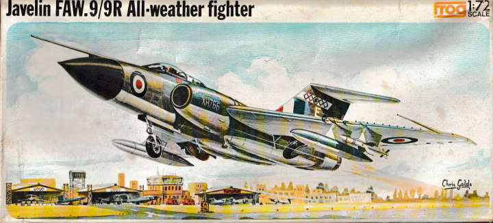 FROG | Javelin FAW.9/9R All-weather fighter No. F408 | 1:72