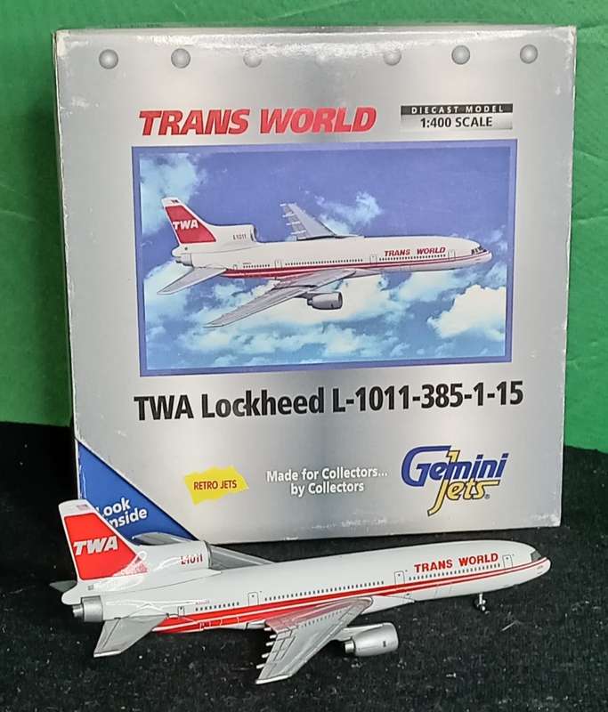 Gemini Jets, Lockheed L-1011-385-1-15 TWA N31033 GJTWA042 1:400