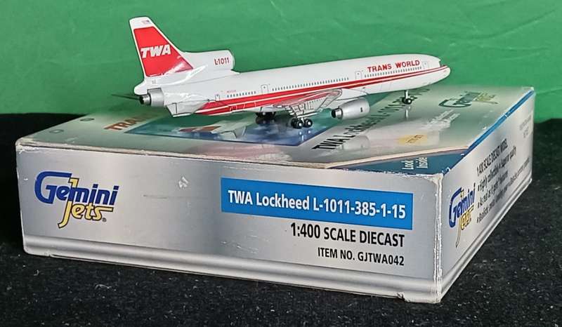 Gemini Jets, Lockheed L-1011-385-1-15 TWA N31033 GJTWA042 1:400