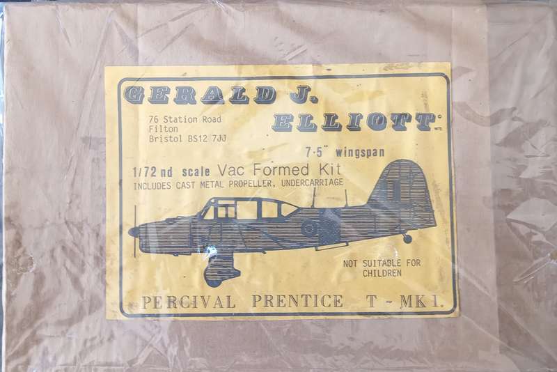 Gerald J. Elliott, Percival Prentice T-Mk 1  No. | 1:72