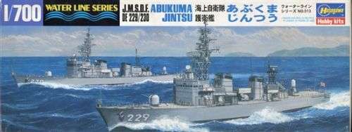 JMSDF DE 229/230 Abukuma Jintsu SHIP  | Hasegawa WL013 | 1:700 SCALE